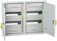 Корпус металлический ЩРв-2х24з-1 36 IP31 "UNIVERSAL" IEK MKM12-V-2X24-31-Z-U