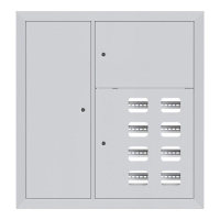 Щит этажный 8кв. слаботочка слева (1000х950х150) Basic EKF mb28-v-8z