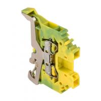 Колодка клеммная JXB-S-2.5 24А (280-107) земля EKF plc-jxb-s-2.5pe