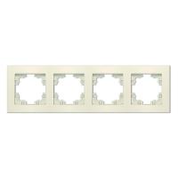 Рамка 4-м Афина универс. сл. кость (ivory) Universal A0046-I