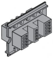 Держатель шины медной L=75мм (уп.24шт) ABB 1STQ007427A0000