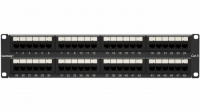 Патч-панель 19дюйм 2UCAT6 48 портов RJ45 неэкранированная DKC RN6PPU242