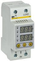 Реле напряжения и тока РНТ-д 1ф 36мм 32А IEK IVC21-1-32