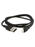 Дата-кабель, ДК 3, USB - Lightning, 1 м, черный, TDM