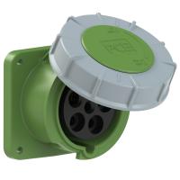 335-10 PCE Розетка встраиваемая 63А/>50-500V/3P+N+E/IP67