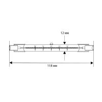 Лампа галогенная J118 500Вт линейная R7s 3000К 240В лин. 118мм Camelion 2937