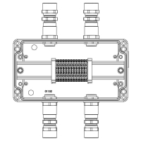 Коробка взрывозащищенная клеммная из алюминия TBE-A-14-(12xCBC.2)-2xKA2MHK(A)-2xKA2MHK(C)1Ex e IIC Т5 Gb / Ex tb IIIC T95град.C Db IP66 DKC 1201.141.22.1240
