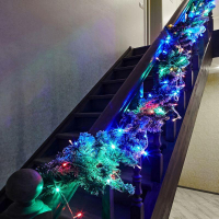 Гирлянда "Твинкл Лайт" 15м 120LED мультиколор провод прозр. Neon-Night 303-199
