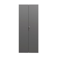 Дверь двойная сплошная IT-CQE 1200х800 RAL9005 DKC RBITCPED1280