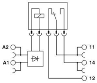 Модуль релейный PLC-RSP-230UC/21 Phoenix Contact 2966537