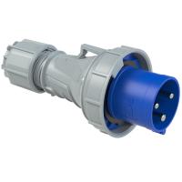 033-6 PCE Вилка кабельная 63А/230V/1P+N+E/IP67