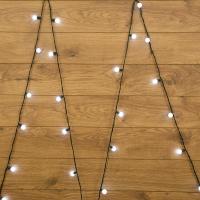 Гирлянда "Мультишарики" d18мм 5м 25LED бел. провод темно-зел. Neon-Night 303-555