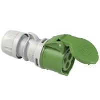 223-10 PCE Розетка кабельная 32А/500V/1P+N+E/IP44