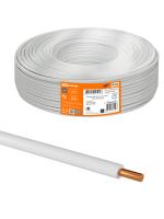 Провод ПуВнг(А)-LS 1х16,0 ГОСТ (100м), белый TDM