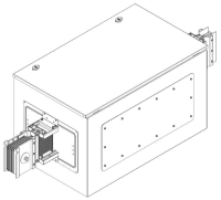 Секция центральная компенсац. 4000А Cu 3L+N+PER IP55 тран. IEK LB-4000C4-35-F-GC