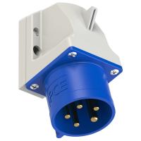 525-9 PCE Вилка настенная 32А/400V/3P+N+E/IP44