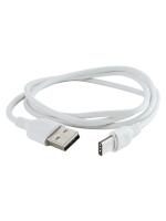 Дата-кабель, ДК 5, USB - USB Type-C, 1 м, белый, TDM