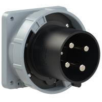 644-7 PCE Вилка встраиваемая 125А/500V/3P+E/IP67
