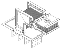 Секция фланцевая прав. Тип2 1000А Al 3L+N+PER НК IP55 тран. IEK LB-1000A4-25-F-FR2