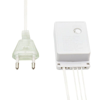 Гирлянда "Сеть" 1.5х1.5м 150LED тепл. бел. провод прозр. Neon-Night 215-126