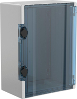 Корпус пластиковый ЩМПп 400х300х170мм IP66 прозр. TETRA 5 IEK TR5-11-N-040-30-17-65