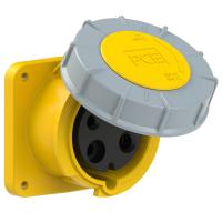 333-4 PCE Розетка встраиваемая 63А/110V/1P+N+E/IP67