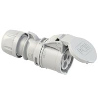 223-3 PCE Розетка кабельная 32А/50-250V/1P+N+E/IP44