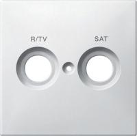 Плата Merten центральная с маркир. R/TV+SAT бел. SchE MTN299619