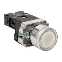 Кнопка BA21 с подстветкой 230В бел. NO PROxima EKF xb2-bw21-230