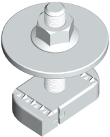 Болт STRUT 8х60 с опорой и гайкой EKF stbog8x60