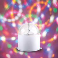 Лампа светодиодная "Диско" 3LED RGB 6Вт шар 220В многоцв. IP20 Neon-Night 601-252