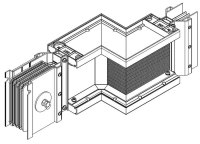 Секция Z прав. н/2 1250А Al 3L+N+PER НК IP55 тран. IEK LB-1250A4-25-F-ZRF