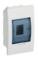 Бокс ЩРВ-П-4 мод.встраив. пластик IP41 IEK MKP12-V-04-40-20-U