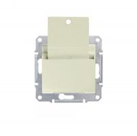 Выключатель карточный 1-кл. СП Sedna 10А IP20 250В механизм беж. SchE SDN1900147