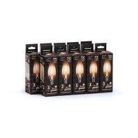 Лампа светодиодная Black Filament Свеча E14 9Вт 2700К Gauss 103801109