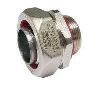 Муфта металлорукав-коробка взрывозащищенная Ex e DN15мм M16х1.5 IP66/67 никелир. латунь DKC EX6014-1616