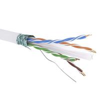 Кабель CAT 6 F/UTP нг(А)-HF (бухта 305м) бел. DKC RN6FUA01WH