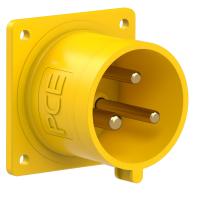 623-4 PCE Вилка встраиваемая 32А/110V/1P+N+E/IP44