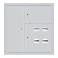 Щит этажный 4кв. слаботочка слева (1000х950х160) Basic EKF mb28-v-4z