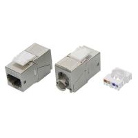 Модуль Keystone RJ45 CAT6 экранир. 90град. (форм-фактор S19) серебр. DKC RNK6F90TL