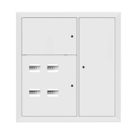 Щит этажный 4кв. RAL9003 (1000х950х160) PROxima EKF mb28-v-4-r9003