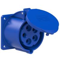 325-9f7 PCE Розетка встраиваемая 32А/230V/3P+N+E//IP44