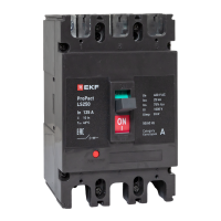 Выключатель автоматический 3п 125А 25кА LS250 ProPact EKF mccb-250-25-3-125-ls