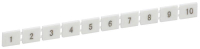 Маркировка для СМК серии 222-41ХХ (уп.50шт) IEK UKZ20D-41XX-MK
