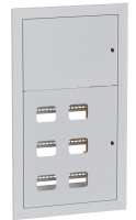 Щит этажный 6кв. без слабот. отсека (1000х650х150) Basic EKF mb28-v-6r