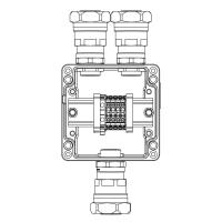 Корпус взрывозащищенный 120х120х90мм 1Ex e IIC Т5 Gb / Ex tb IIIB T95град.C Db IP66 алюм. DKC 1201.121.20.016