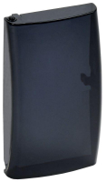 Дверца Mini для КМПн-2 IP41 черн. прозр. TEKFOR IEK TFM-KP72D-DV-02-K02