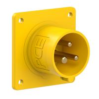613-4 PCE Вилка встраиваемая 16А/110V/1P+N+E/IP44