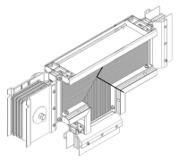 Секция T-образ. вниз 1000А Al 3L+N+PER НК IP55 тран. IEK LB-1000A4-25-F-TD