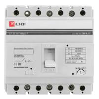 Выключатель автоматический 4п 160/160А 35кА ВА-99 PROxima EKF mccb99-160-160-4P